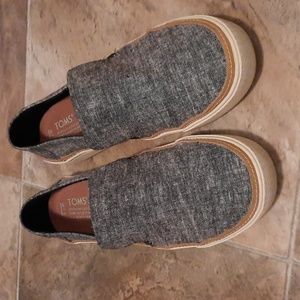 TOMS Chambray Sunset Slip-On Sneaker 7.5